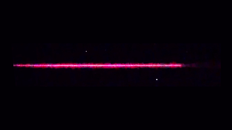 6-08-2018 UFO Red Band of Light 3 WARP Flyby Hyperstar IR Analysis E